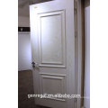 CE pintura blanca acabado clásico Panel de madera contrachapada puerta de madera